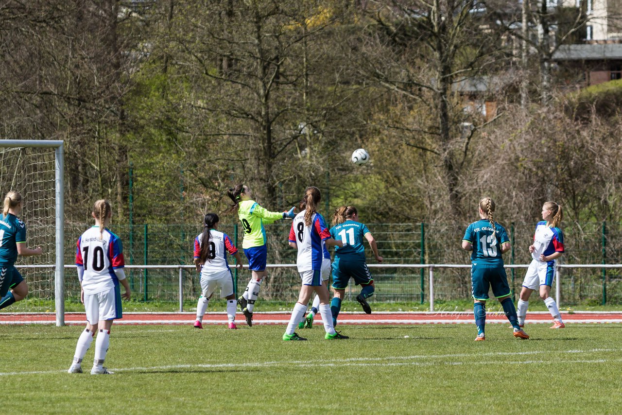 Bild 216 - wBJ VfL Oldesloe - SV Henstedt Ulzburg : Ergebnis: 3:3